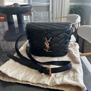 Saint Laurent June Quilted Box Bag